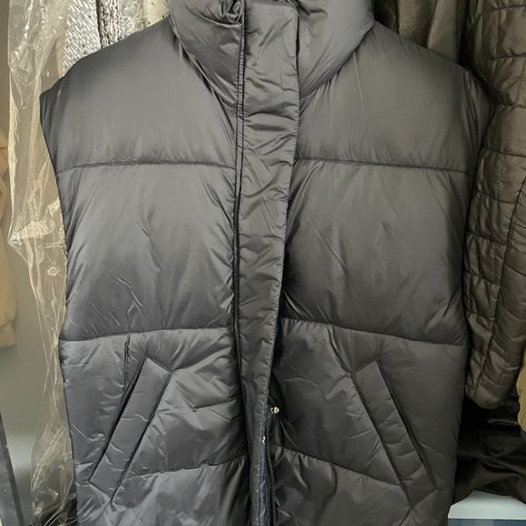 Abercrombie & Fitch Quilted Puffer Vest black xxs - Picture 1 of 4